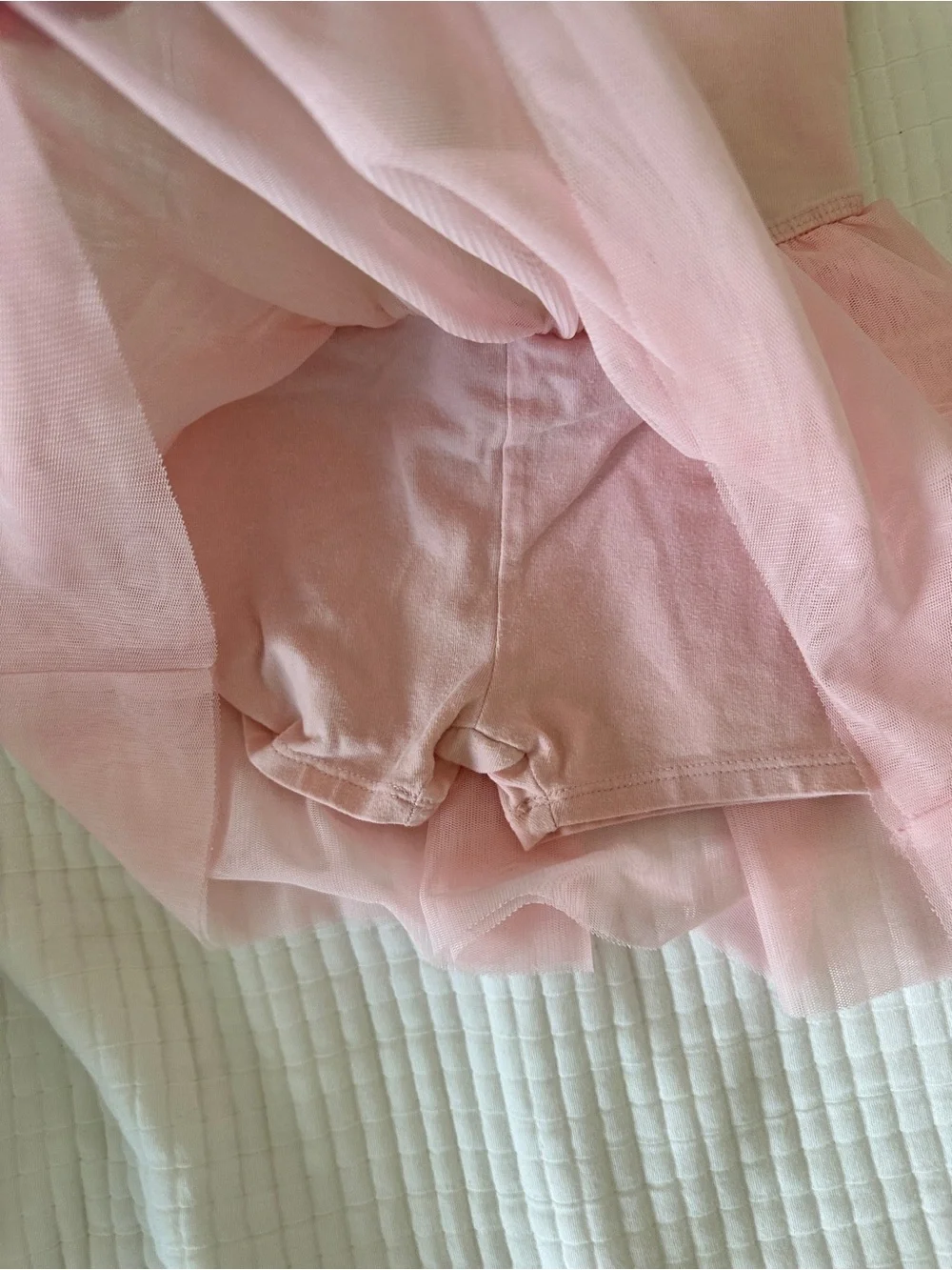 Old Navy Pale Pink Tulle Tank Dress